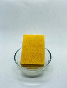 Our Turmeric Milk Body Bar has anti-inflammatory, antibacterial and healing benefits due to its high concentrations of fatty acids and vitamins. Turmeric can work wonders on the skin including redness and blemish reduction and calming rosacea and eczema skin conditions. Turmeric is great for acne due to its natural antiseptic properties that help keep bacteria from spreading. 